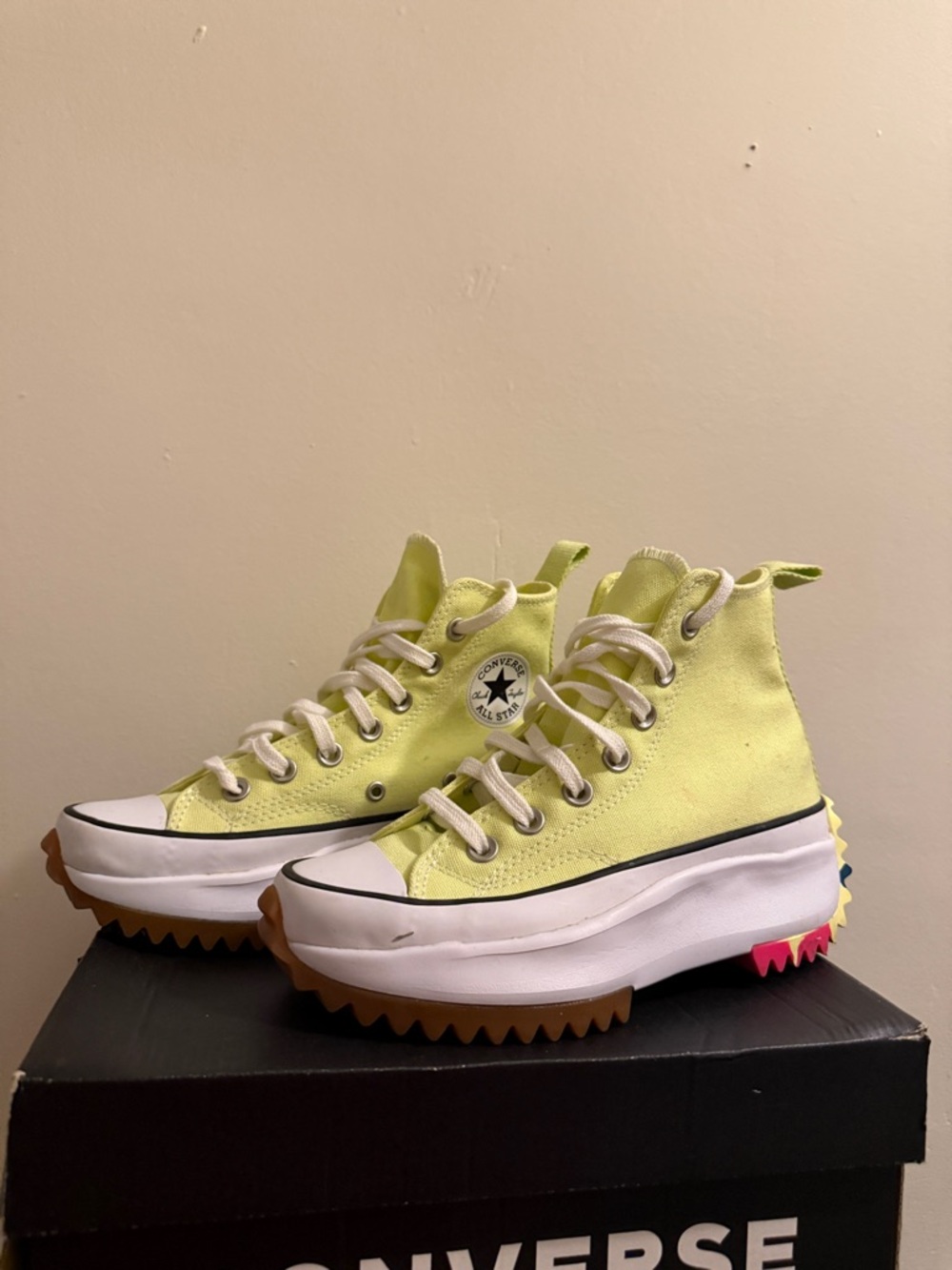 Converse Run Star Hike High Top ‘Light Zitron’